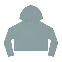 Cropped Hoodie with Pink Cowboy Boots Graphic