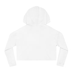 Cropped Hoodie with Pink Cowboy Boots Graphic